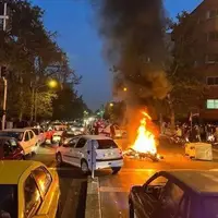جان باختن راننده‌ای که همزمان با حمله به شاهچراغ در شیراز مورد هجوم اغتشاشگران قرار گرفت 