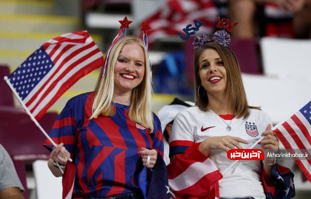 عکس/ شور و هیجان هواداران هلند و آمریکا 