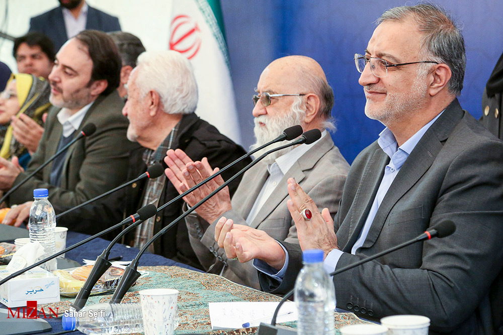 بهره‌برداری از معابر و فضاهای عمومی تهران با حضور زاکانی