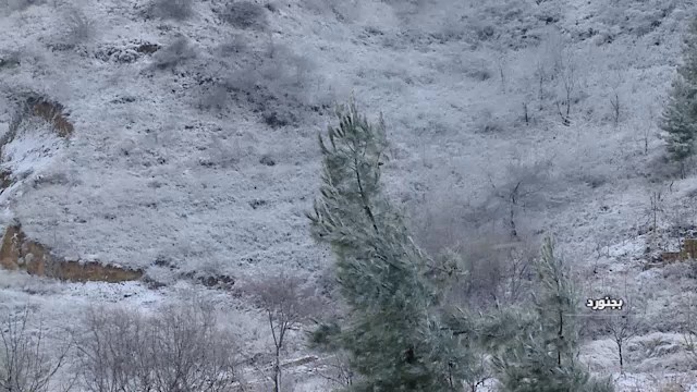 بارش برف در خراسان شمالی