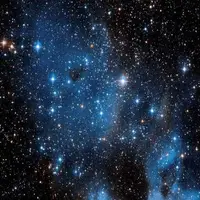 تصویر هابل از یک خوشه ستاره‌ای باز در کهکشان همسایه  