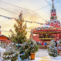 حال و هوای کریسمسی روسیه