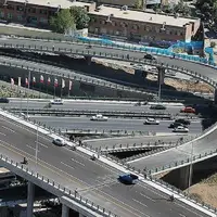 احتمال انسداد پل آزادگان مشهد به‌دلیل لغزندگی شدید