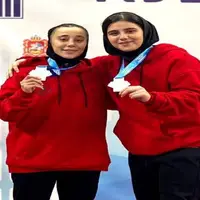 کسب دو مدال نقره جام جهانی کشتی سومو توسط دختران مازندرانی 
