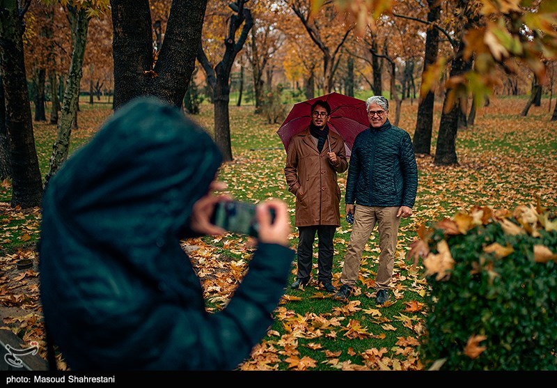 باران پاییزی تهران