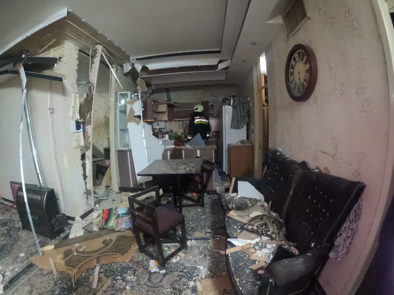 ۶ مصدوم بر اثر انفجار منزل مسکونی در اصفهان