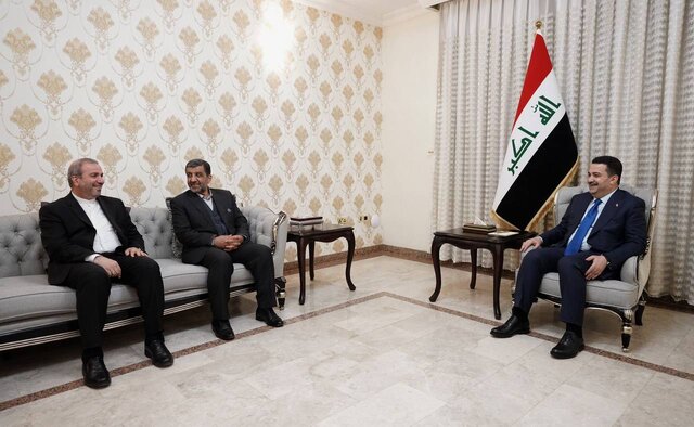 دیدار ضرغامی با نخست وزیر عراق