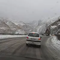 لغزندگی و مه‌آلودگی جاده‌های استان زنجان