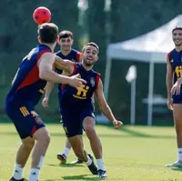 جام‌جهانی/ تفریحات بازیکنان اسپانیا پیش از بازی با مراکش