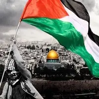 شعار «آزادی برای فلسطین» از سوی هواداران انگلیسی
