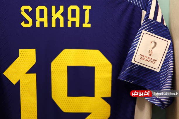 رختکن دو تیم فوتبال ژاپن و کرواسی 