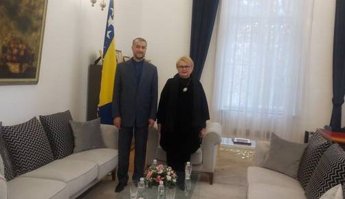 امیرعبداللهیان با وزیر خارجه بوسنی و هرزگوین دیدار کرد