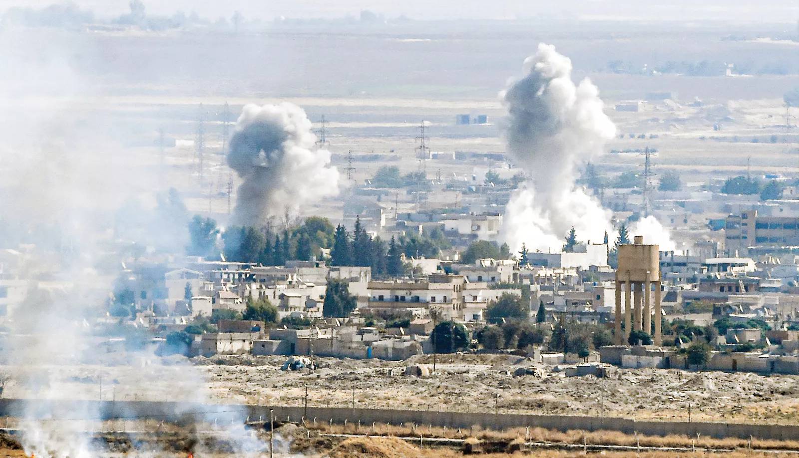 آتش پنجه شمشیر در سوریه
