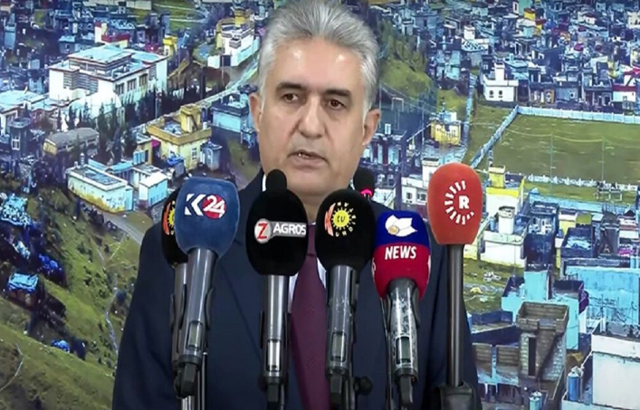 اعتراف وزیر داخلی اقلیم کردستان عراق به وجود گروههای مسلح غیرقانونی در مناطق مرزی
