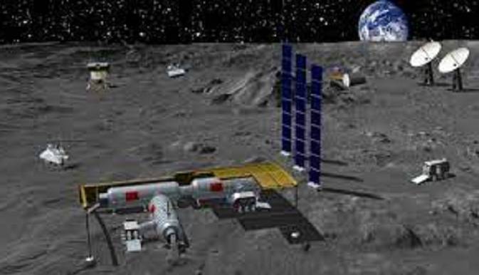ساخت ایستگاه فضایی در ماه توسط روسیه و چین