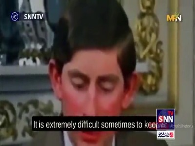 شوخی ملکه انگلستان با همسر و فرزندش چالرز