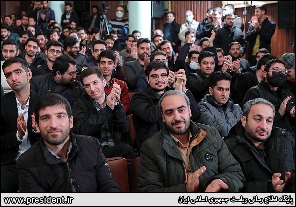 عکس/ روز پرهیاهوی دانشگاه تهران با حضور رئیس جمهور
