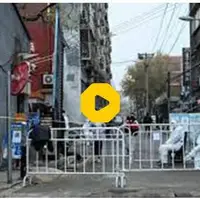 ویدئویی خوف انگیز از اعزام چینی‌ها به کمپ‌های قرنطینه