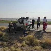 وقوع پنج حادثه رانندگی در استان سمنان؛ راننده نیسان جان باخت