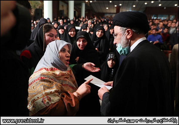 عکس/ روز پرهیاهوی دانشگاه تهران با حضور رئیس جمهور