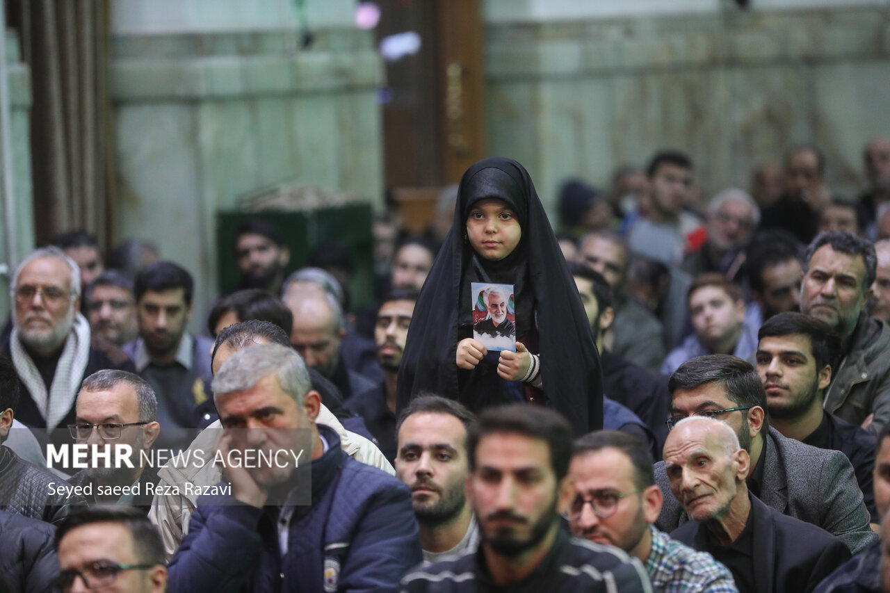عکس/ مراسم چهلمین روز شهادت شهید آرمان علی‌وردی