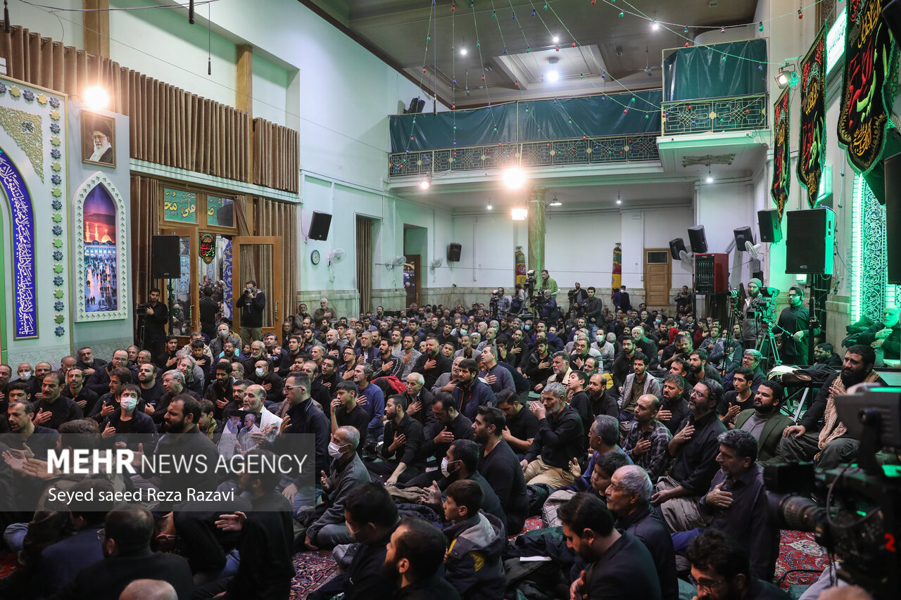 عکس/ مراسم چهلمین روز شهادت شهید آرمان علی‌وردی