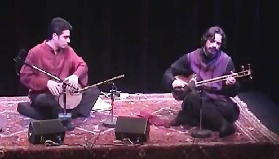 اجرای زیبا دونوازی تار و تنبک از حسین علیزاده و همایون شجریان 