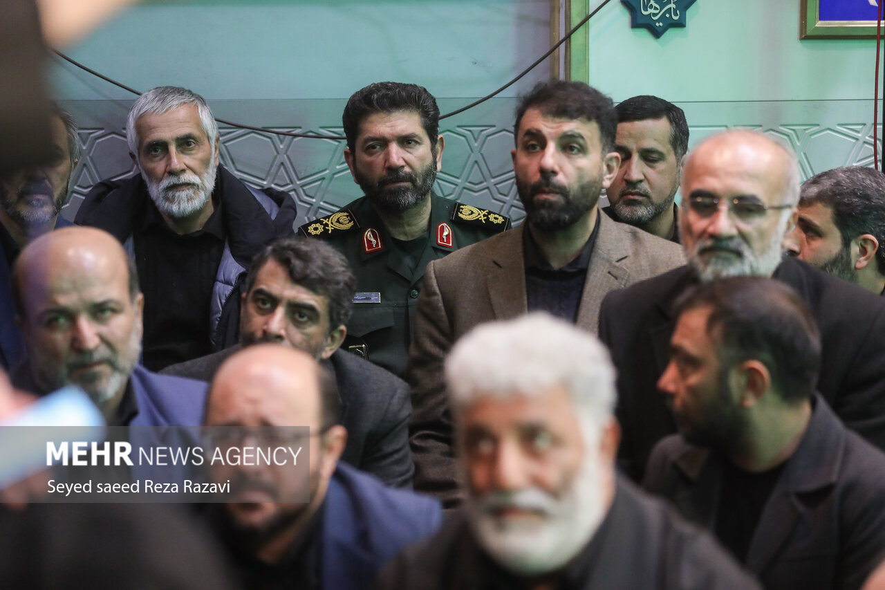 عکس/ مراسم چهلمین روز شهادت شهید آرمان علی‌وردی