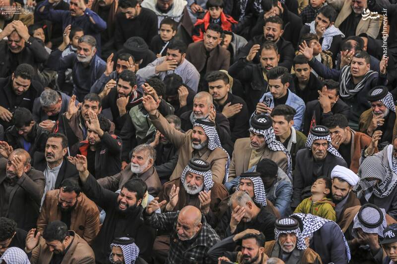 عکس/ راهپیمایی بزرگ فاطمیه در نجف اشرف