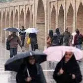 پیش‌بینی بارش پراکنده در برخی مناطق استان اصفهان