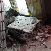 سقوط نمای ساختمان، جان شهروند کرجی را گرفت