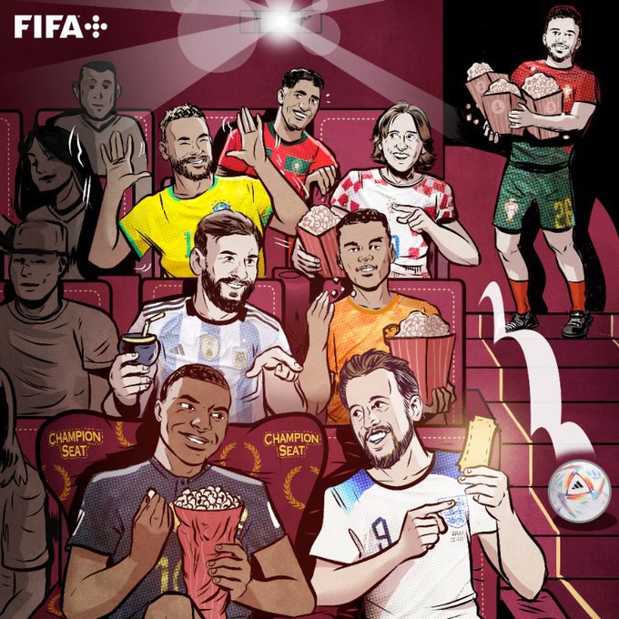عکس/ پوستر جالب FIFA به بهانه شروع یک‌چهارم جام جهانی