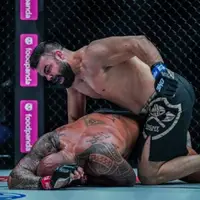 کولاک علی‌اکبری در قفس/ بزرگترین پیروزی غول ایرانی در MMA