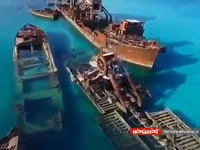 لاشه های کشتی تانگالوما در استرالیا