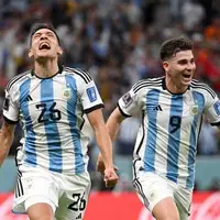 جام‌جهانی/ گل اول آرژانتین به هلند با گزارش عربی