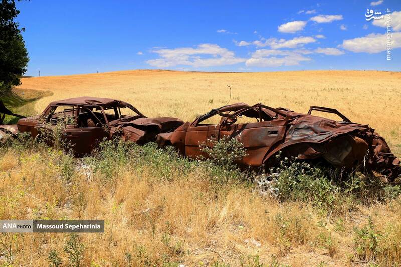 خودروهای رها شده در طبیعت