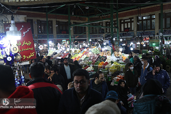 عکس/ بازار یلدایی تجریش تهران