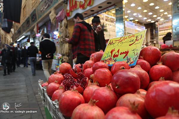 عکس/ بازار یلدایی تجریش تهران