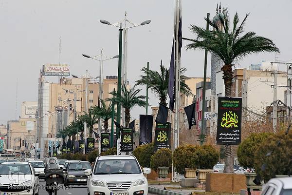 شهر قم در سوگ شهادت بانوی دو عالم