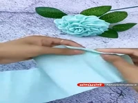 گلسازی زیبا با کاغذ کشی