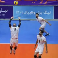 لیگ برتر والیبال/ پیروزی شهرداری ارومیه و پاس