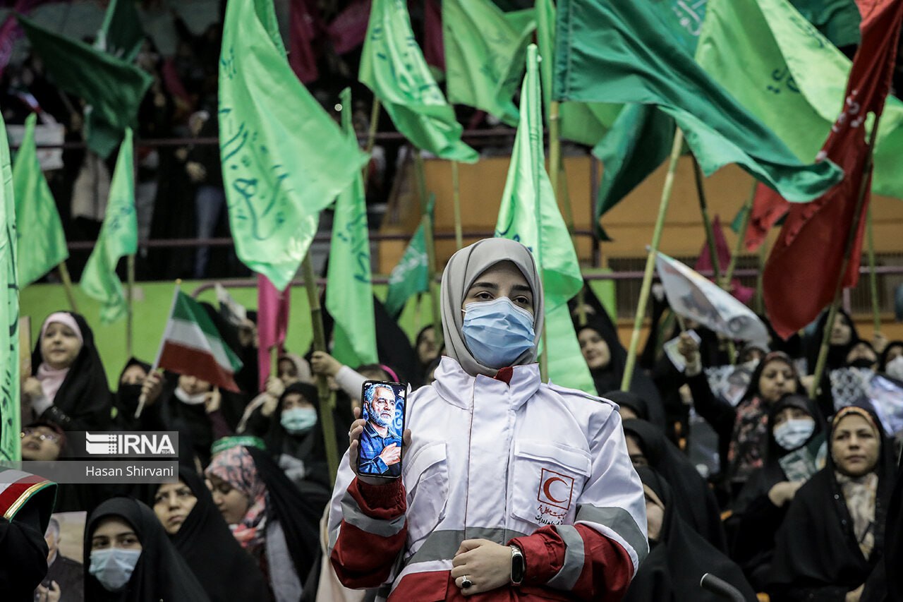 همایش دختران حاج قاسم به مناسبت سومین سالگرد شهادت سردار