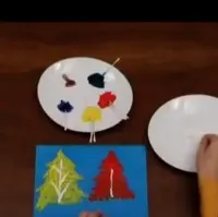 نقاشی زمستانی برای بچه ها
