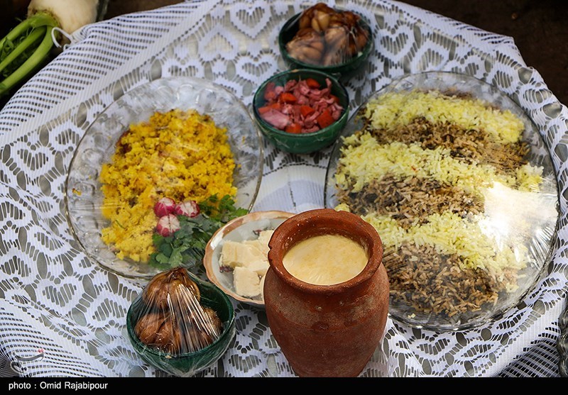 عکس/ جشنواره غذاهای محلی در رحیم آباد گیلان