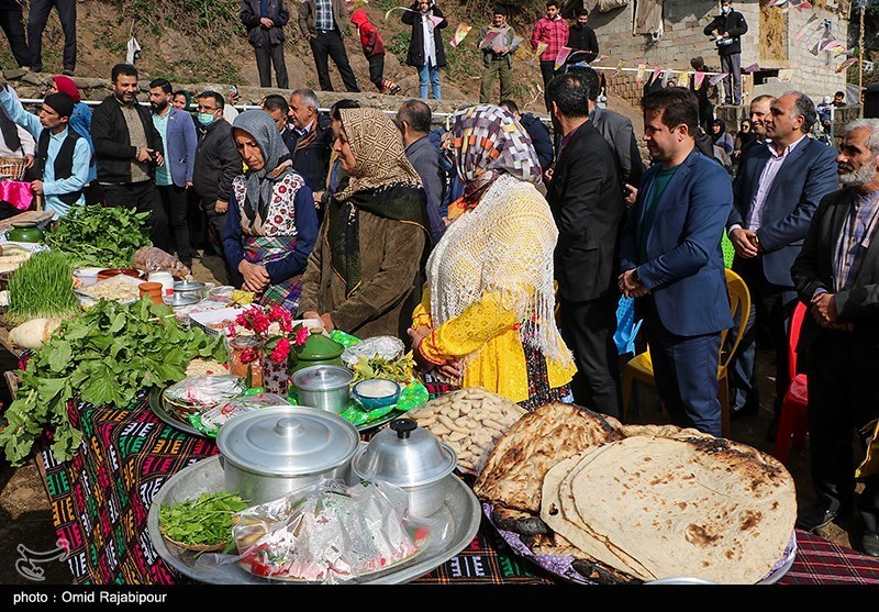 عکس/ جشنواره غذاهای محلی در رحیم آباد گیلان