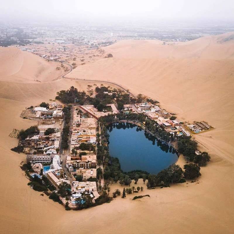 روستای «هواکاچینا» در کشور پرو