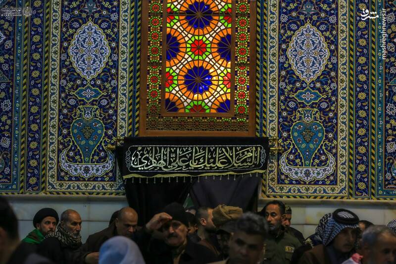 عکس/ سامرا در شام شهادت امام هادی(ع)