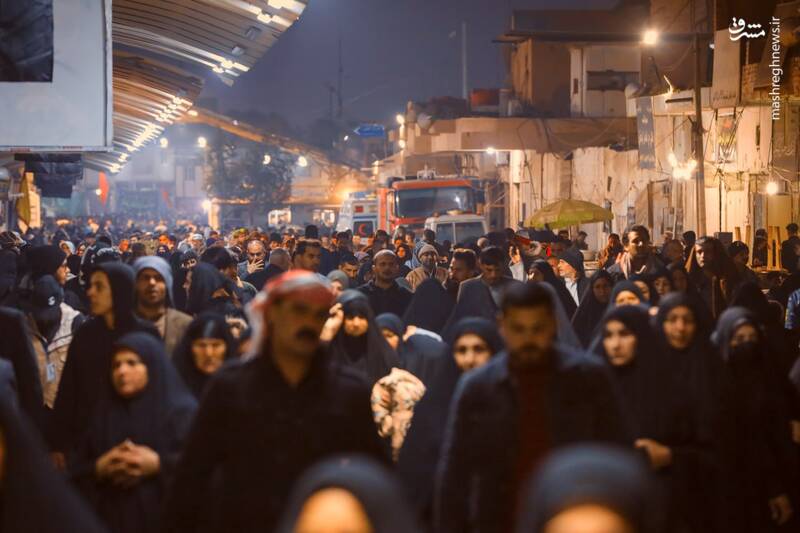 عکس/ سامرا در شام شهادت امام هادی(ع)