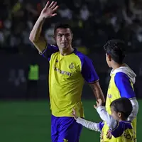 کریستیانو رونالدو در ترکیب النصر مقابل الاتحاد