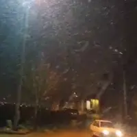 هم‌اکنون، بارش شدید برف در استهبان فارس
